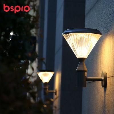 Bspro Modern High Quality Outdoor Flower Lights Pathway Waterproof Lamp LED Solar Garden Light