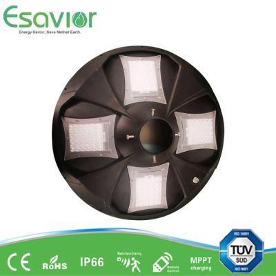 Esavior 20W UFO Solar Street Light Outdoor Yard/Garden Lamp Integrated Solar Street Light