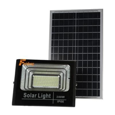 High Quality Garden Floodlight Outdoor Remote Control LED Solar Light