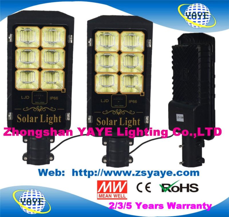 Yaye 2020 Best Sell 50W/80W/100W/150W/200W/300W Solar Street Light/Solar LED Garden Light with 2/35 Years Warranty