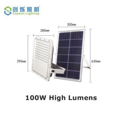 High Brightness Wholesale 100W 150W 200W Aluminium Garden Outdoor Waterproof IP65 LED Flood Light LED Solar Flood Light CS-Tyhy-100