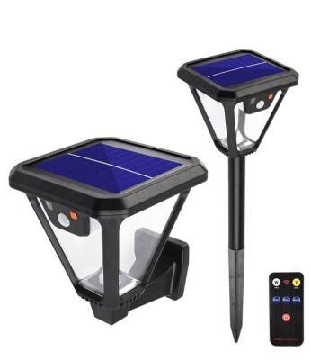 Factory Supply Waterproof Outdoor Garden Solar Lawn Lights with PIR Motion Sensor