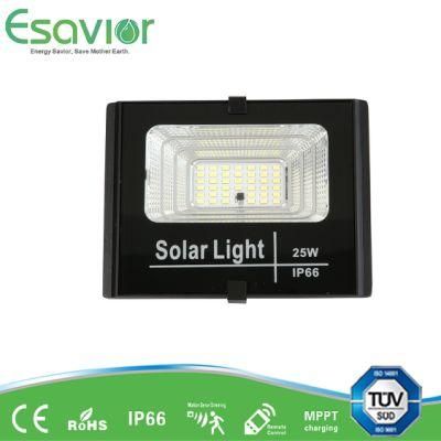 Esavior 25W Solar Powered All in Two LED Solar Panel Flood/Street/ Garden/Outdoor Security Light