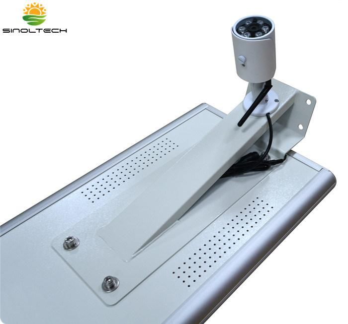 Camera Supported 50W All in One Integrated Solar LED Street Lights