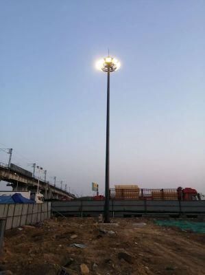 IP66 Outdoor 20/25/30/35m 2000W Lamp High Mast Lighting Pole