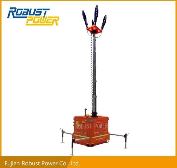 3 Years Guarantee Digital Control Panel Light Tower