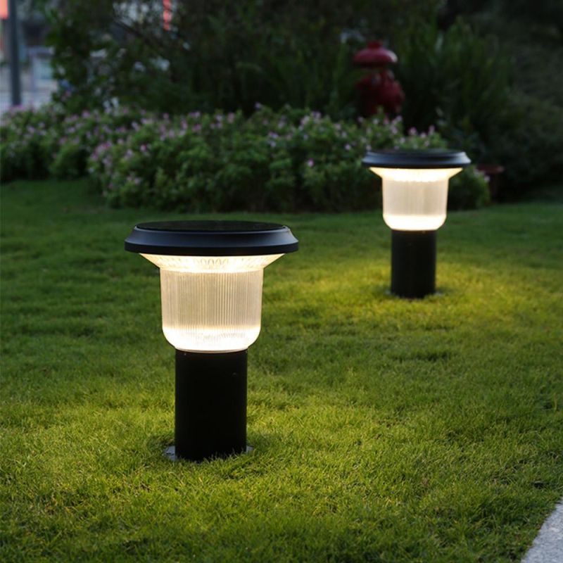 LiFePO4 Outdoor Waterproof Column Solar Light Backyard