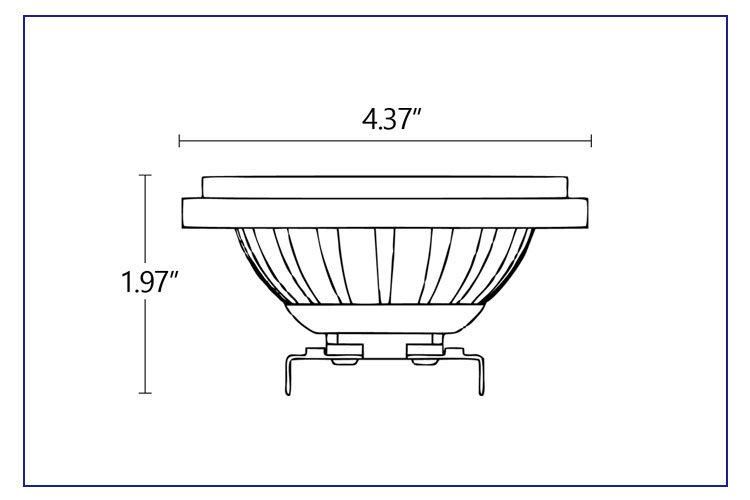 Ltv Factory Direct 17W PAR36 12V 2700K-6000K for Outdoor Lighting Fixture