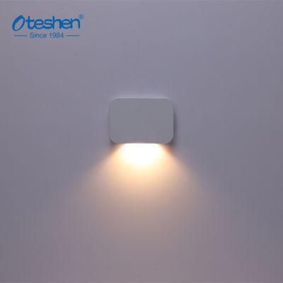 Mini IP65 Outdoor Square Surface LED PC Wall Step Light