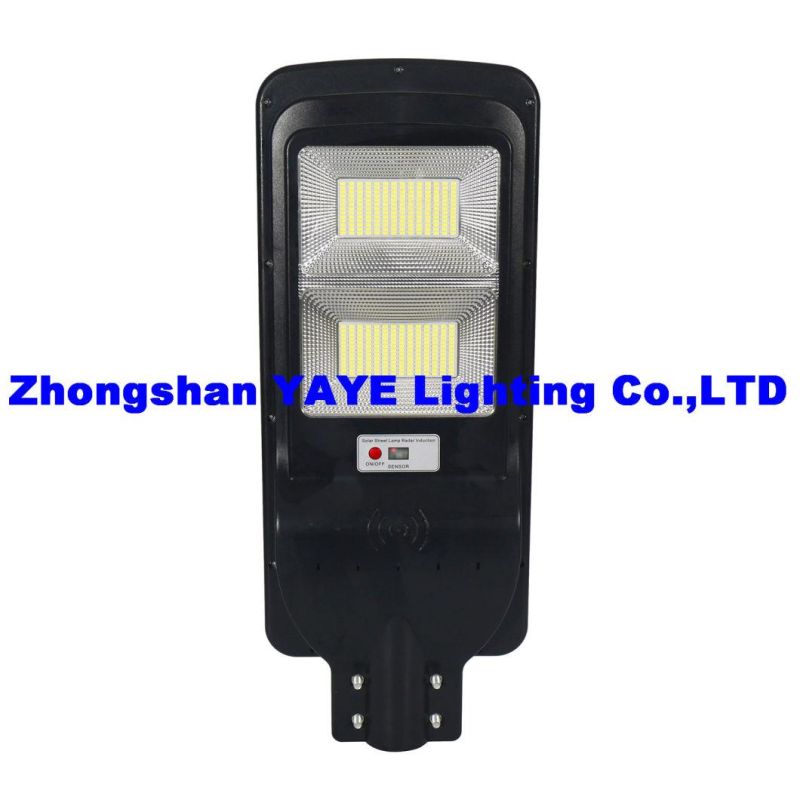 Yaye 2021 Hot Sell High Quality 150W All in One Solar LED Street Road Garden Light with Remote Controller/3 Years Warranty/ 1000PCS Stock/Radar Sensor