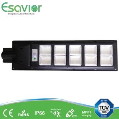 Esavior Solar Powered 150W All in One Solar LED Light Street Light Motion Sensor Energy Saving Outdoor Light