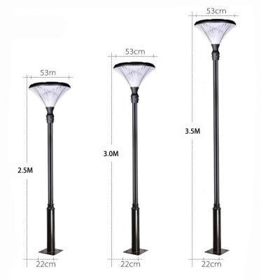 Wholesale Manufacturer Die-Casting Aluminum High Brightness Solar Post Light for Garden Path Home Yard