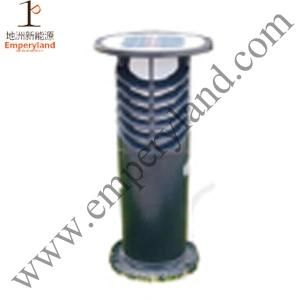 Aluminum Bollard 1W LED Solar Lawn Light (DZ-CT-208)