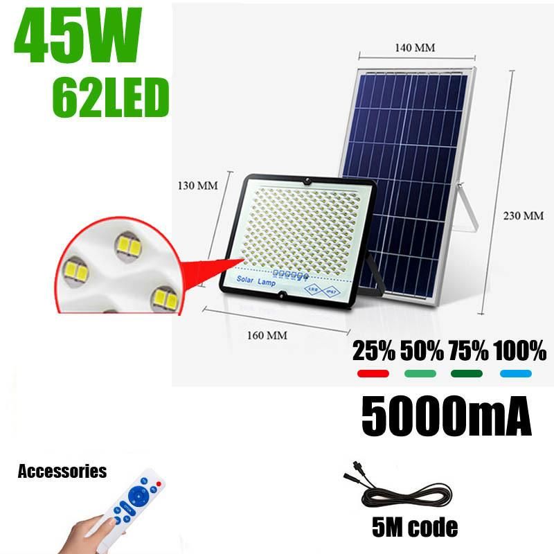 30W/45W/75W/100W Solar LED Light for Garden Outdoor Lamp