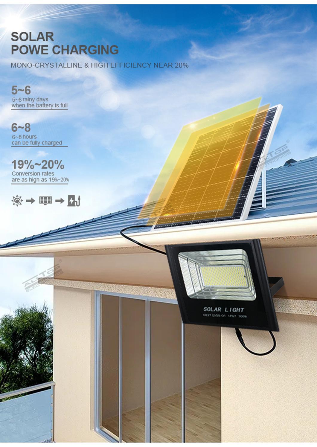 Portable Waterproof IP67 Outdoor Camping 50W 100W 150W 200W LED Solar Floodlight