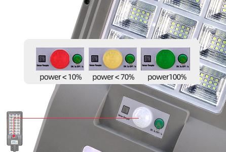 Bspro Streetlight All in One Power Panel IP65 for Village 300 Watts LED Solar Street Light