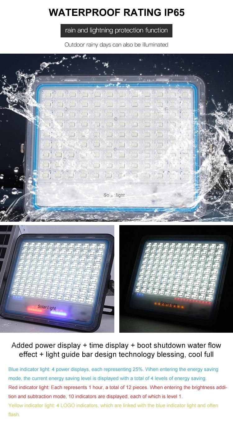 Distributor 50W High Brightness Energy Saving Aluminium Garden Outdoor Waterproof IP65 Solar LED Flood Light