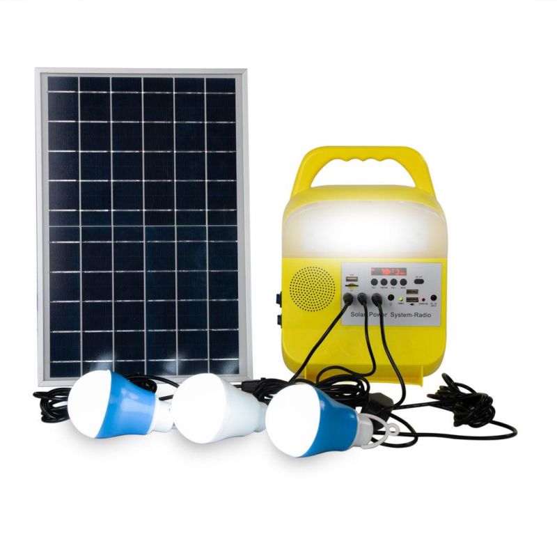 Solar Power Generation/Solar Emergency Light /Radio Bluetooth Solar System