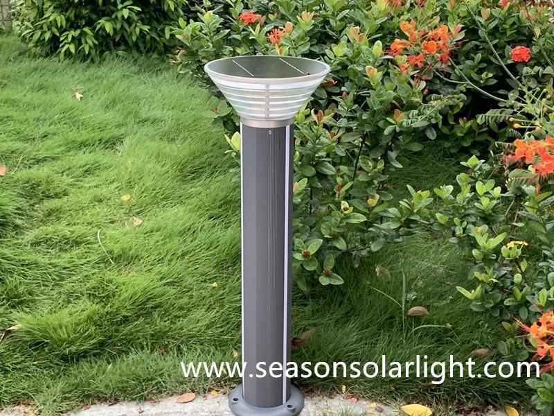 High Quality 5W Garden Pathway Light Smart Outdoor LED Solar Bollard Light with LED Light Strip