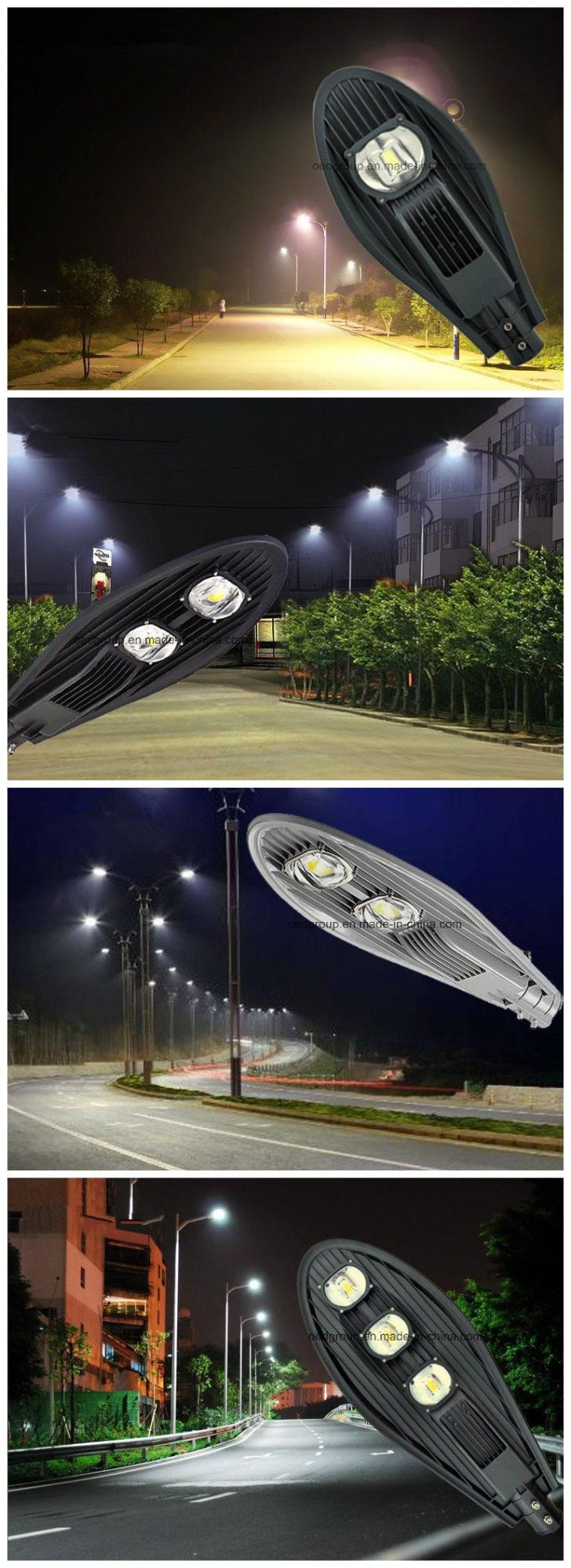 Die-Casting Aluminum 3 Years Warranty Outdoor Pole Light 200W LED Street Light with Photocell