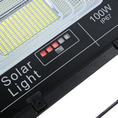 High Quality Waterproof IP67 25W 40W 60W 80W 100W Outdoor Wall Solar Reflector Solar LED Flood Garden Lights