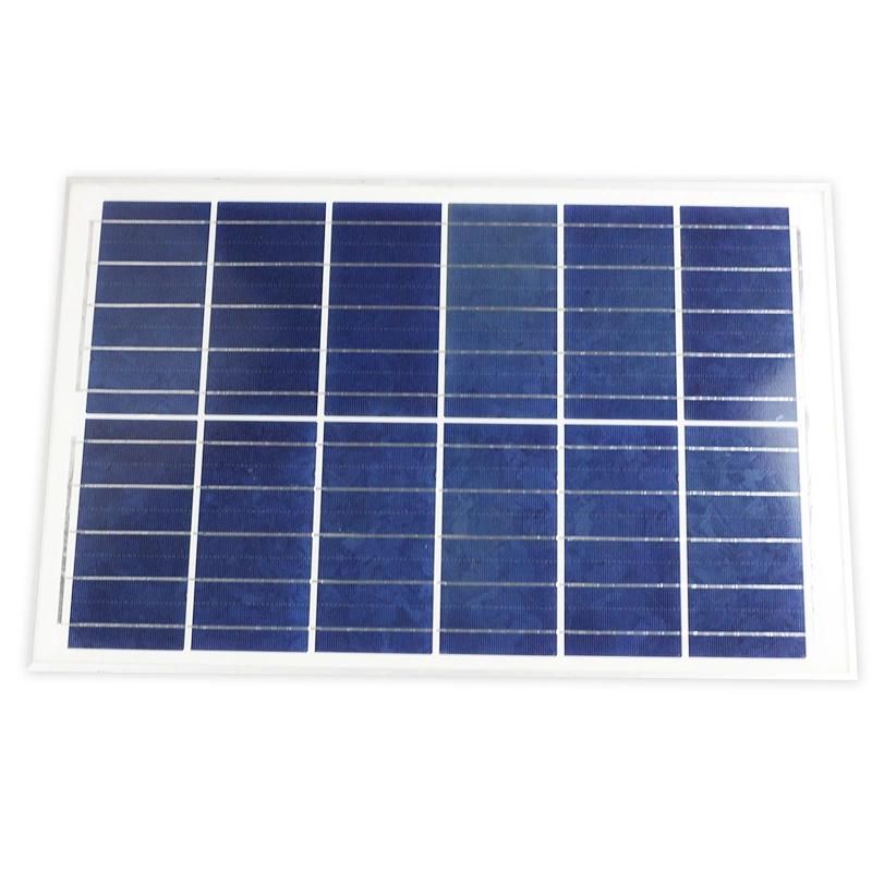 80W 6500K LED Street Solar Light with 6W Solar Panel