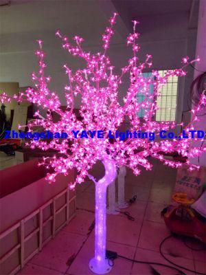 Yaye 18 Ce/RoHS/ 2 Years Warranty ABS Outdoor LED Tree Light/ LED Christmas Tree Light/ Pink LED Tree Lights