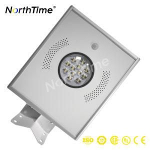 12W Automatic Infrared Motion Sensor Panel LED Solar Street Light