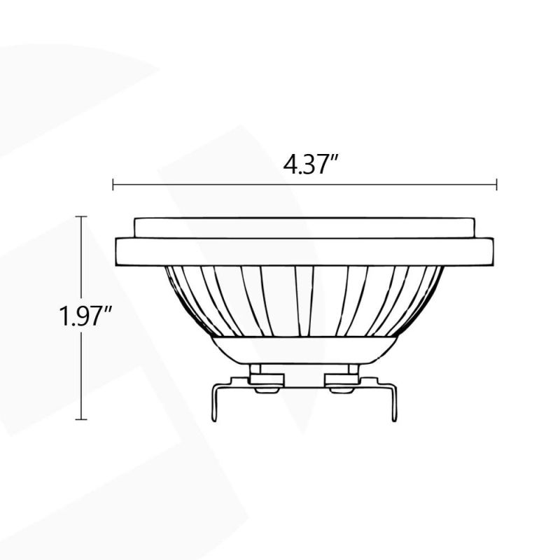 Landscape LED PAR36 RGBW Gu53