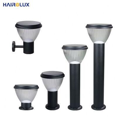 Hairolux Solar Garden Lamp LED Outdoor Waterproof Solar Post Lights Outdoor Solar Garden Lawn Lights