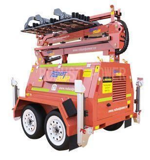 Road Construction Mobile Diesel Lighting Tower