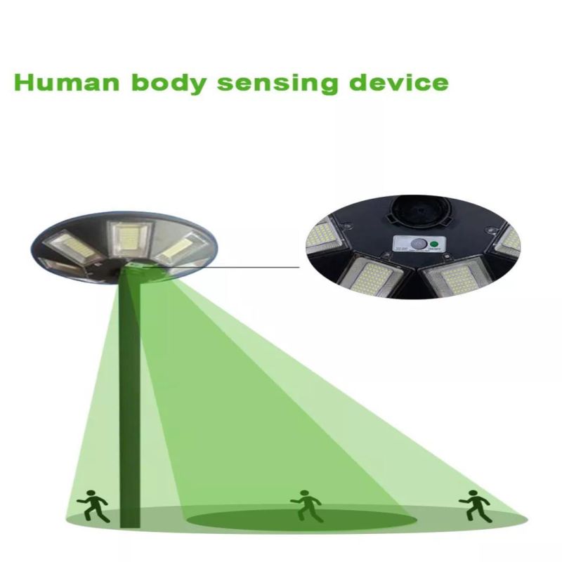 UFO Solar Garden Light 1000W with Round Shape