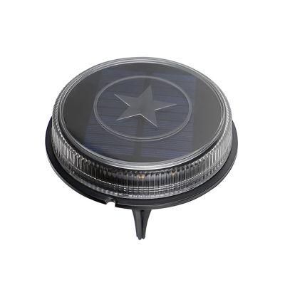 Solar Pathway Lights Decorative Garden LED Underground Light Round Solar Garden Underground Lights