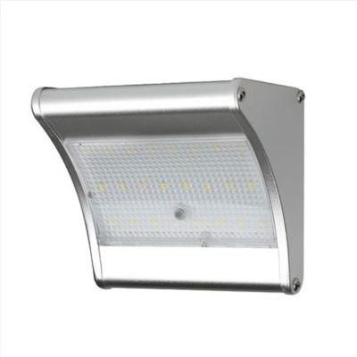 Home Fence Waterproof Sensor Cool White Solar Wall Light