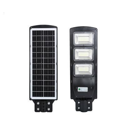 120W Wholesales Solar LED Lamp Remote Control and Sensor Lighting All in One LED Solar