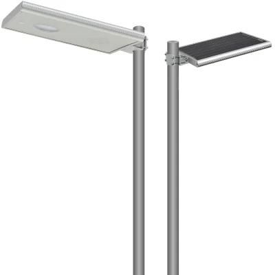 Dual Lamps Dual Solar Panel Solar Street Light Lithium Battery