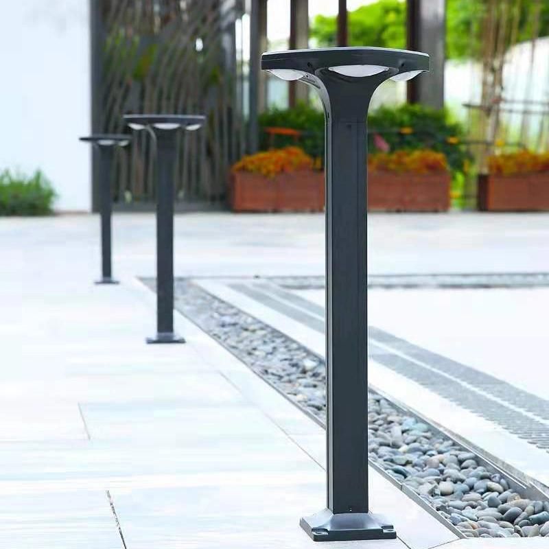 Warm White Outdoor Waterproof Solar Power Post Light for Garden Gate Pathway Park