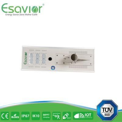 Esavior LED Lumen: 195lm/W 100W LED Solar Street Lights Solar Lights