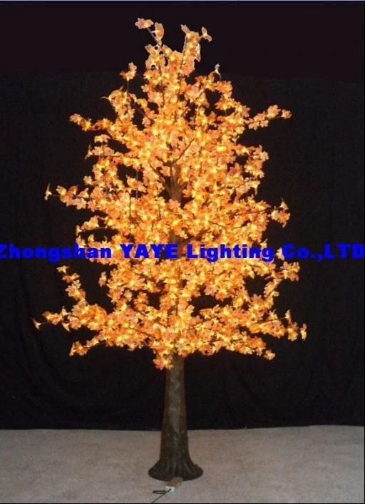 Yaye 18 Ce & RoHS Approval Waterproof IP65 Green LED Coconut Tree Light with Warranty 2 Years