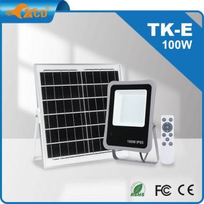 8000 Lumen Wholesale Price Sport Ground Warehouse Solar Floodlight Outdoor 100W LED Flood Light