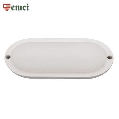 IP65 Moisture-Proof Lamps Outdoor LED Bulkhead Lamp White Oval 20W with CE RoHS Certificate