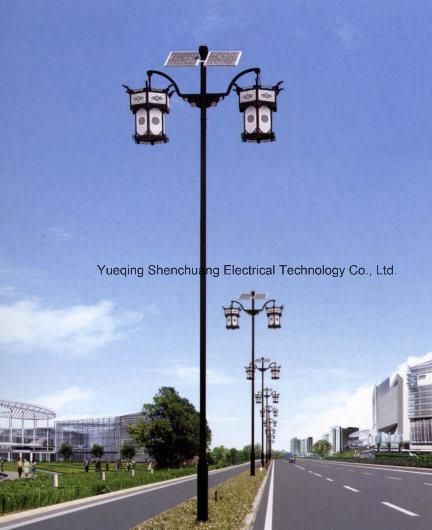 Outdoor LED Courtyard Solar Street Lights for Garden Path Road