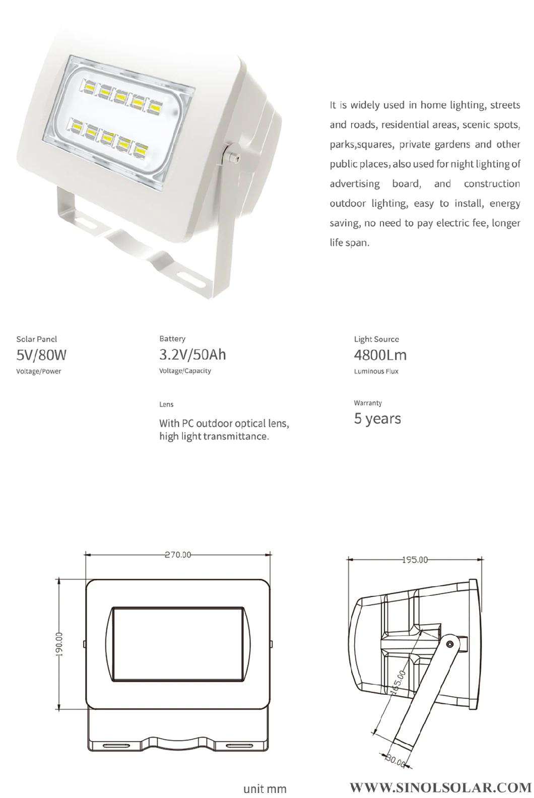 40W LED Solar Power Flood Light (SN-FL4.0)