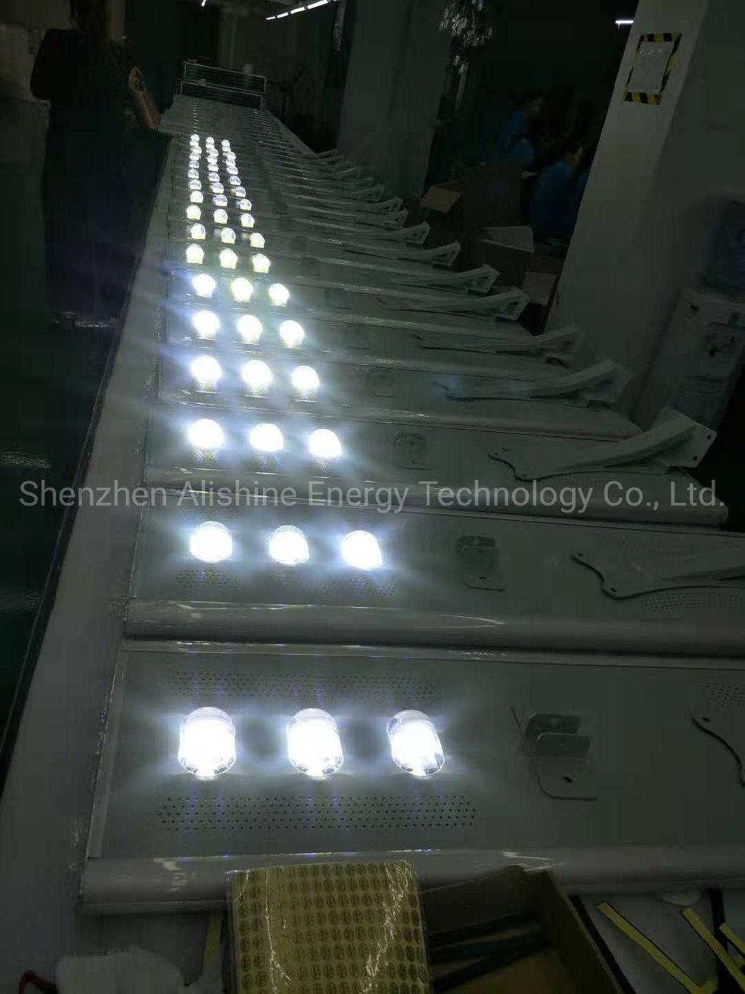 15W-100W Integrated COB LED All in One Solar Street Light