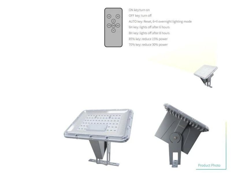 5 Years Warranty Solar Flood Light 100W, 200W, 300W Remote Control