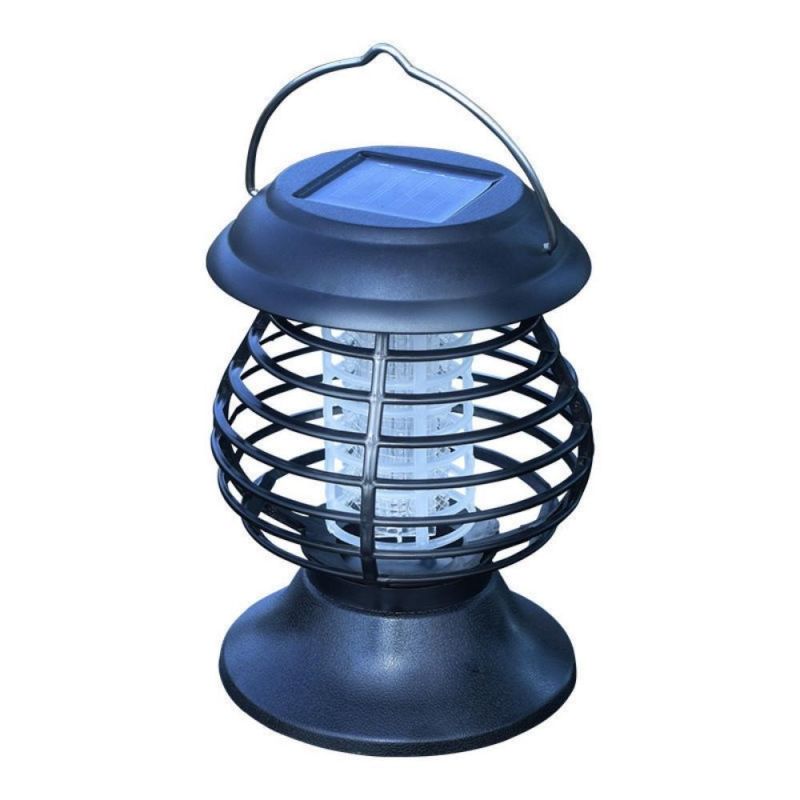 Waterproof Solar Mosquito Repellent Light Bug Zapper Hanging Mosquito Repellent Light Electronic Mosquito Zapper for Home Garden Wyz20509