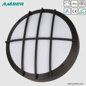 Round Aluminium E27 Bulkhead Light with PC Diffuser