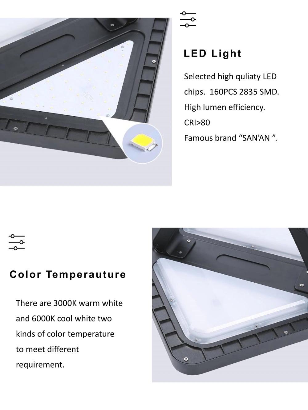 Newsky Power Scl-005 Solar Powered Outdoor Courtyard Light for Square