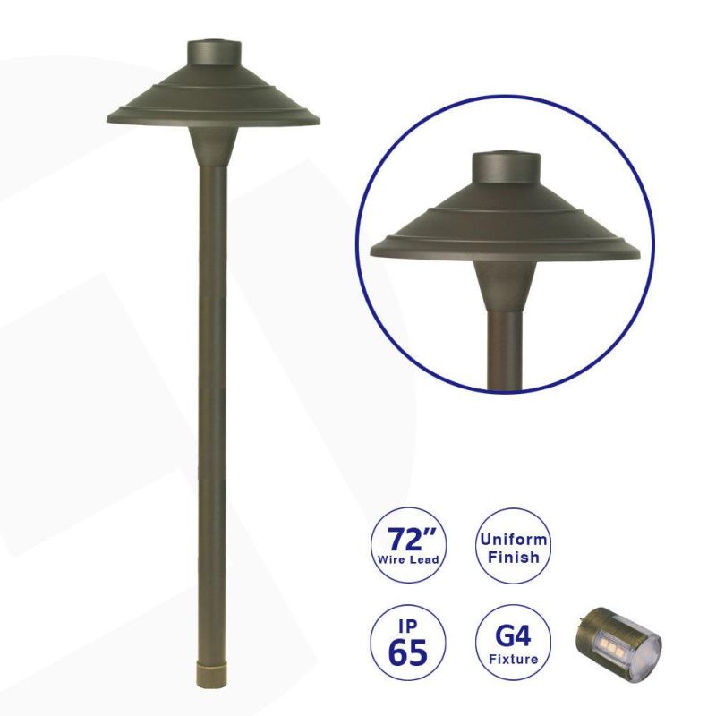 Lt 2403 Most Popular Die-Cast Brass Path Light for Garden Light