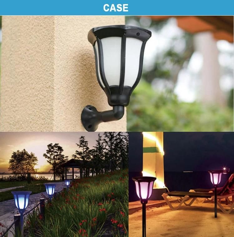 China Supplier Solar Lights Dancing Flame 96 LED Waterproof Flickering Torch Light IP65 Lantern Outdoor for Garden Yard Lamp